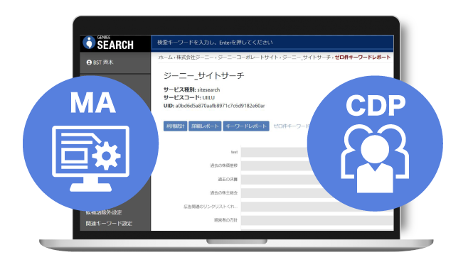 ユーザーの検索・行動データを<br>活用し、集客施策の精度を向上