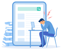 探す時間がかかり結果的に<br>離脱を招いてしまう