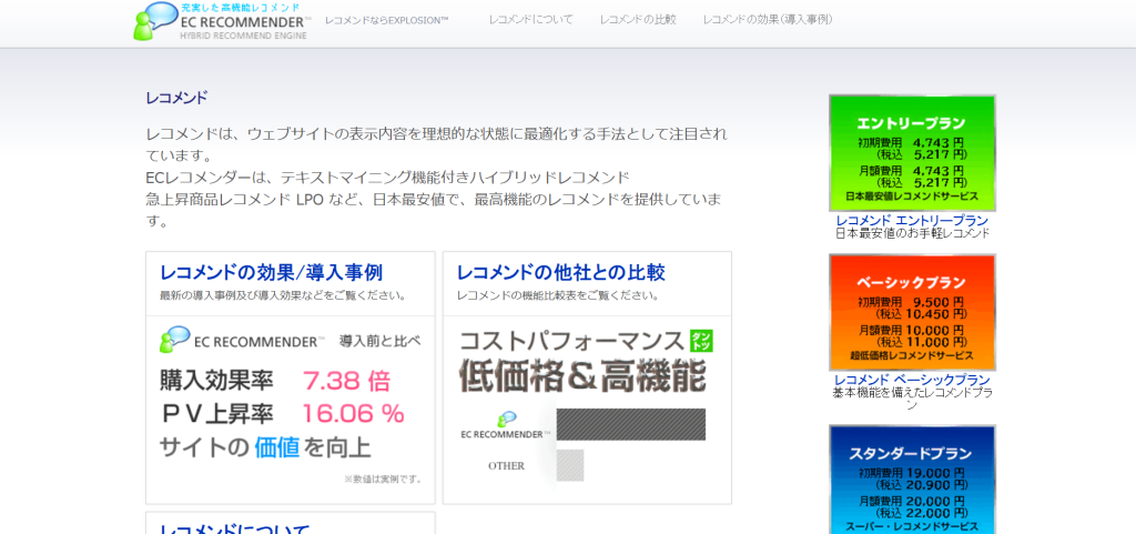ECレコメンダー